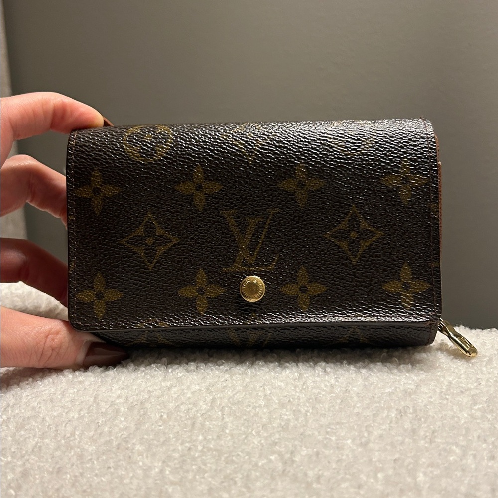 Louis Vuitton Dark Brown Monogram Wallet